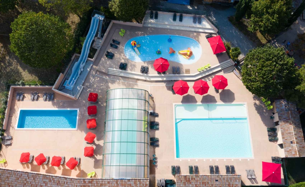 Camping en Ardèche avec piscine chauffée