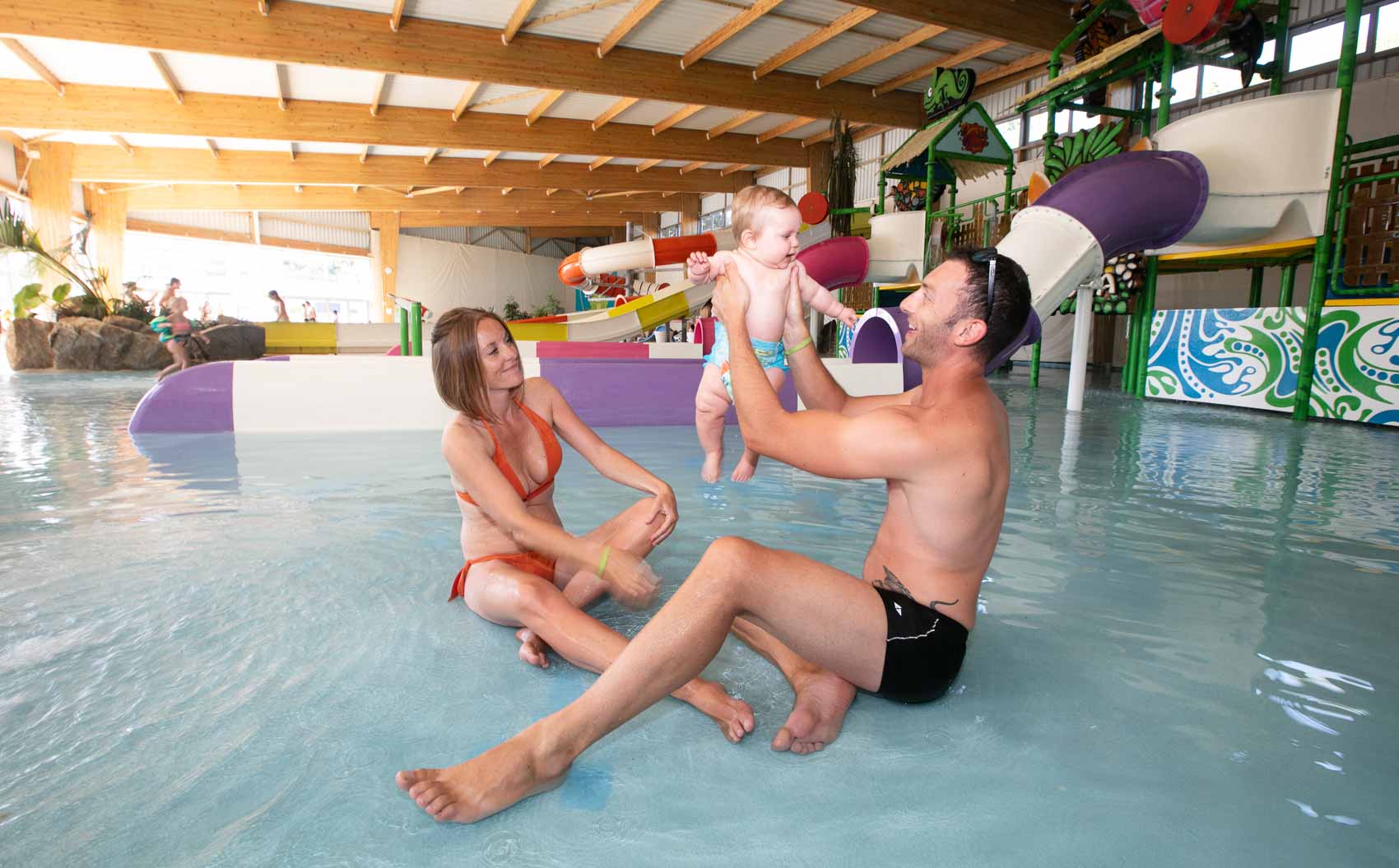 Piscine intérieure en Bretagne