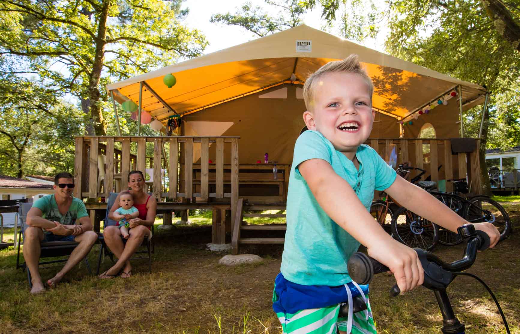 Camping Dordogne avec Tente Lodge