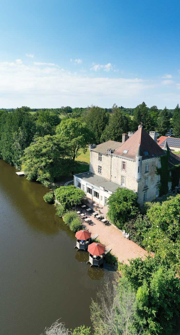 Camping avec château en Dordogne