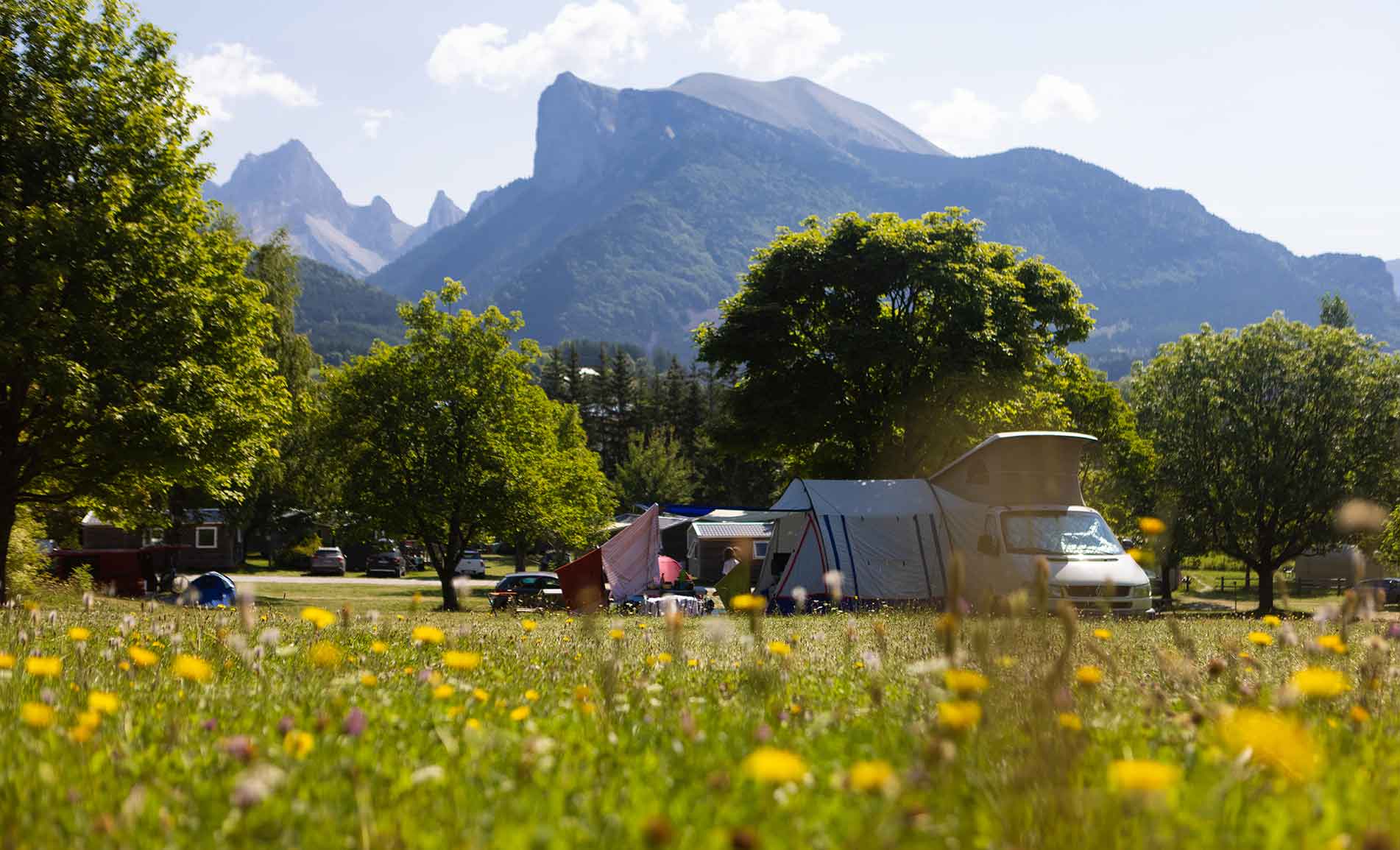 Camping Drôme Lus la Croix Haute