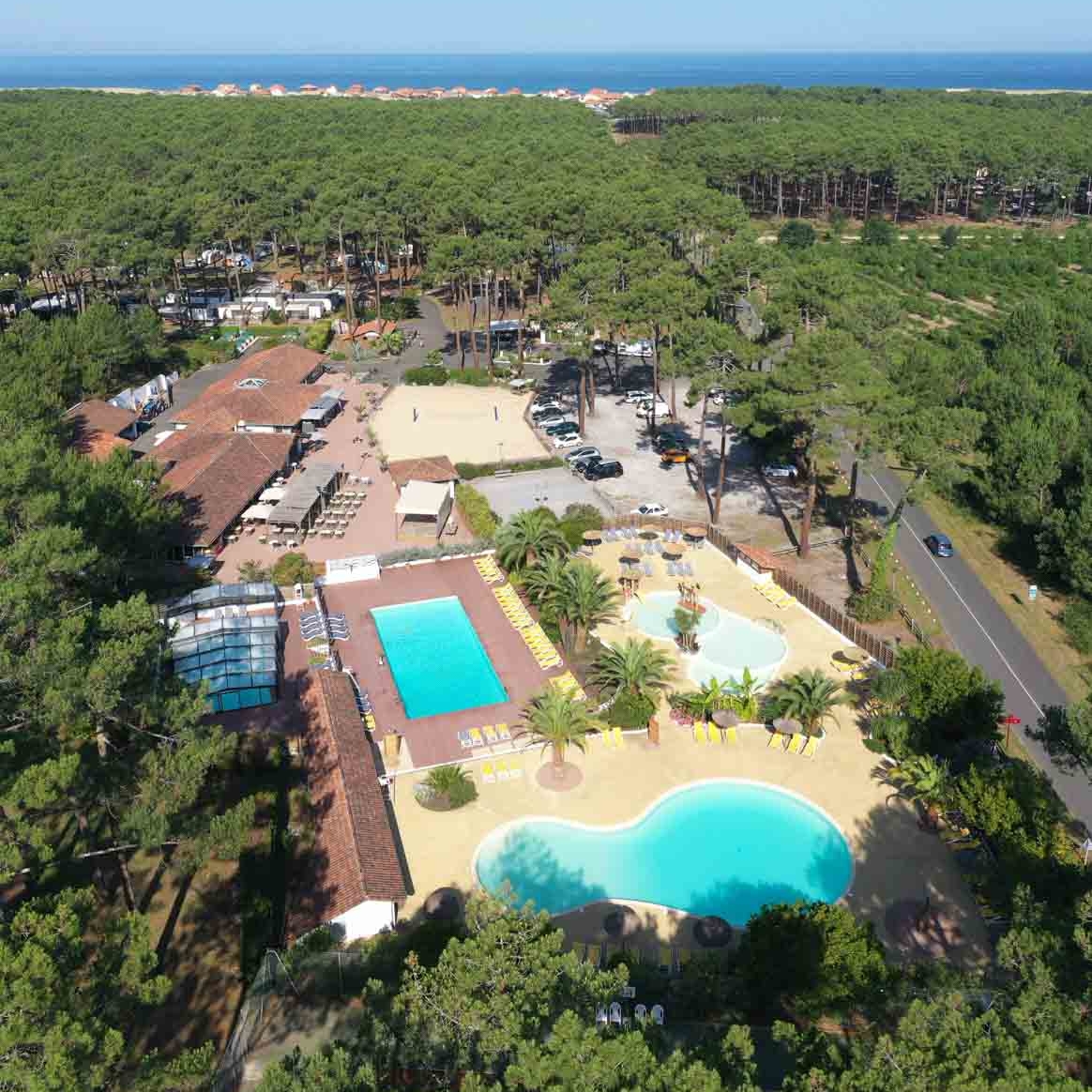 Camping dans les Landes avec piscine Camping dans les Landes avec piscine
