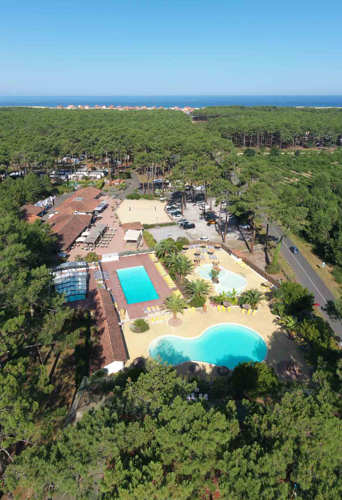 Camping dans les Landes avec piscine