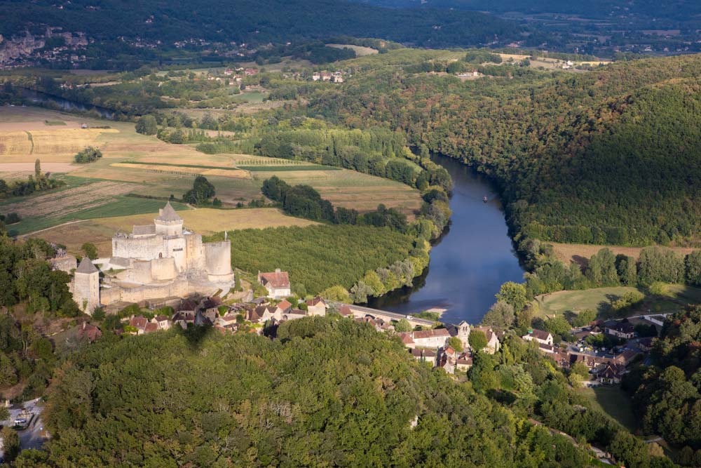 Castelnaud et la vallée de la Dordogne