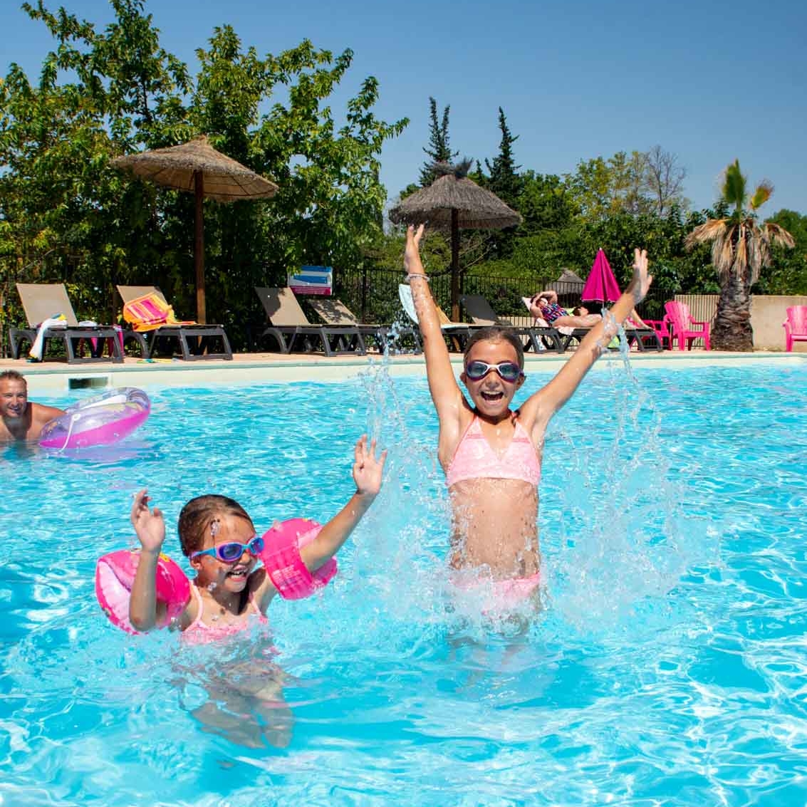 Camping en Provence avec piscine chauffée