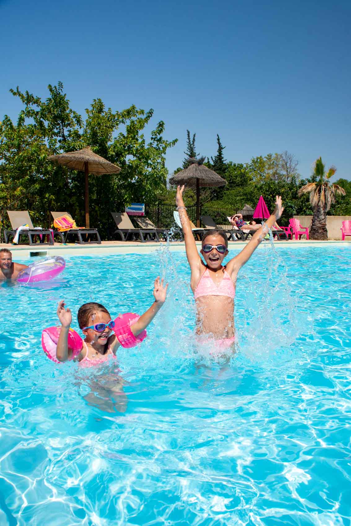 Camping en Provence avec piscine chauffée