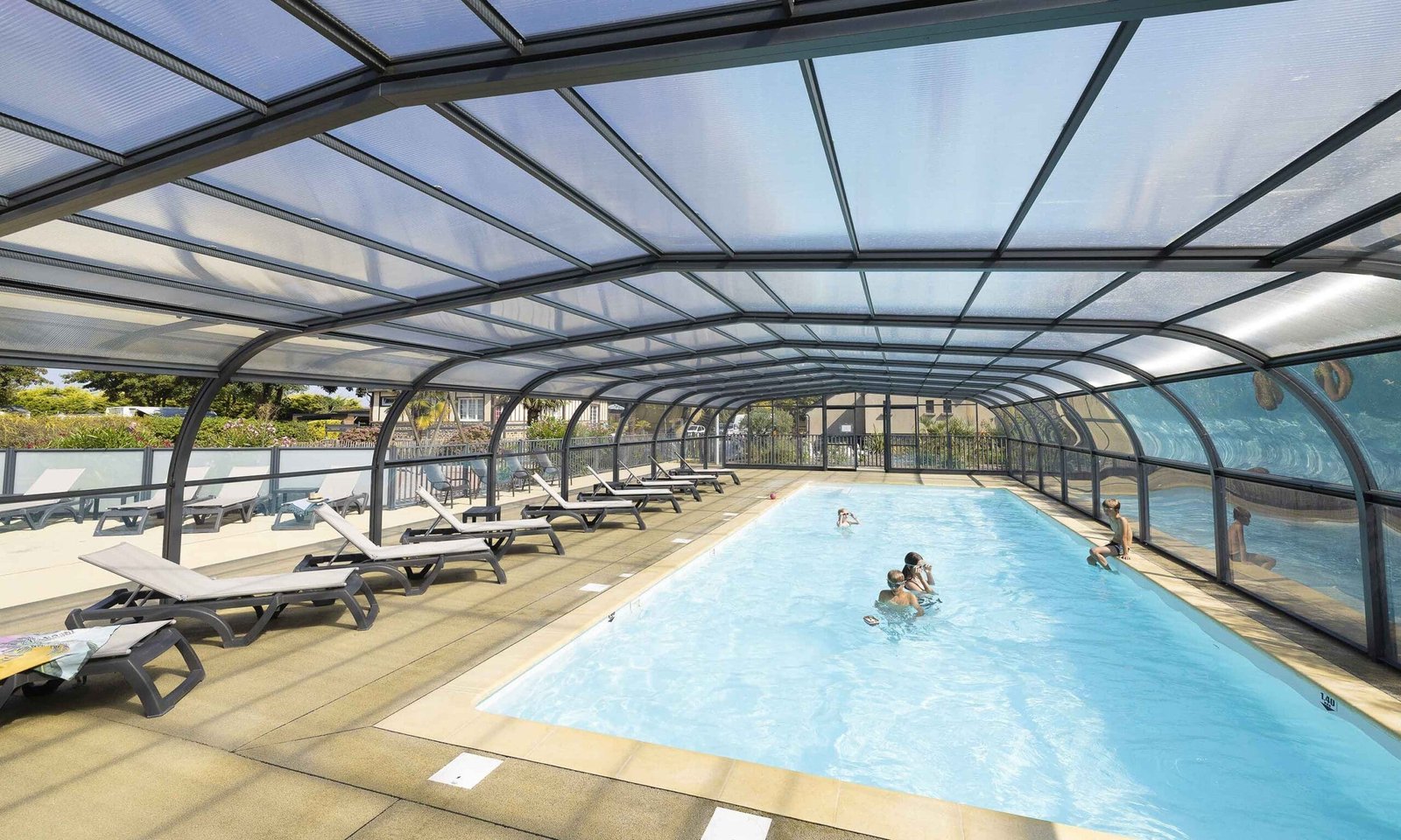 Camping avec piscine au Mont Saint Michel